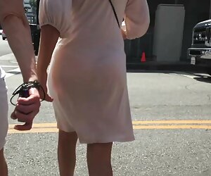 Zoe Paige vuốt ve người đồng cho voi nguoi dit nhau tính